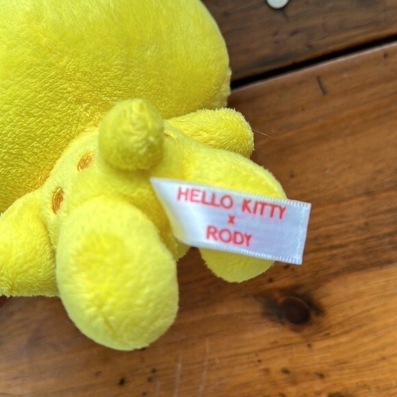 Hello Kitty Sanrio X Rody 2007 Plush 11" Stuffed Toy Doll Bag Charm Japan - Picture 10 of 10